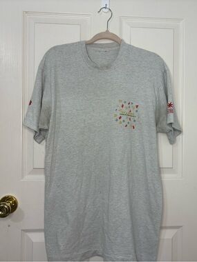 Vintage Sly & Robbie Light Gray Short-Sleeve Pocket Graphic Tee
